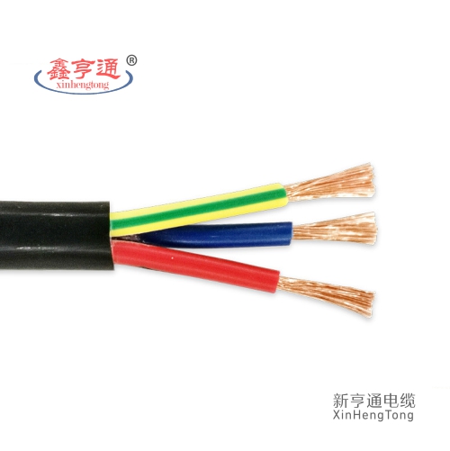 铜芯聚氯乙烯绝缘聚氯乙烯护套(阻燃耐火)软电缆