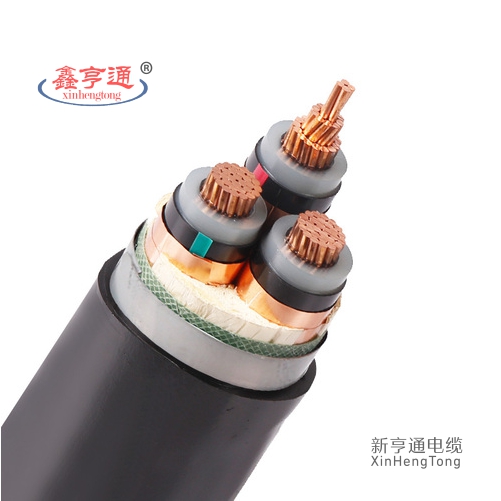 铜芯或铝芯交联聚乙烯绝缘,聚氯乙烯护套电力电缆