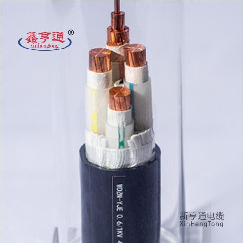 低烟无卤电缆 WDZN-YJE 0.61KV 4×95
