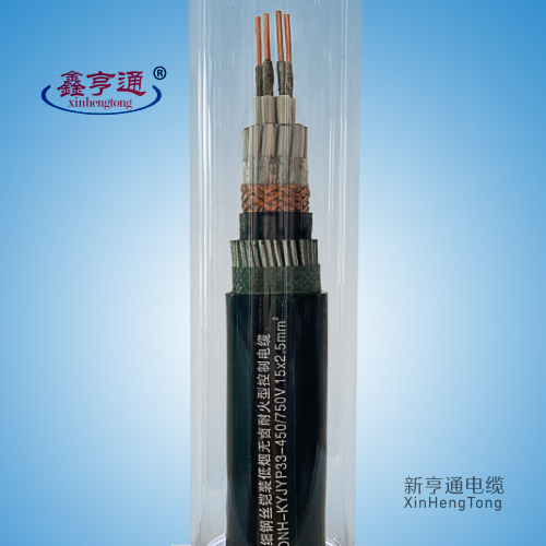 塑料绝缘控制电缆WDNH-KYJYP33-450/750V 15x2.5