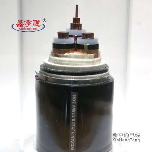 中压阻燃耐火电缆(铠装) WDZAN-YJY23 8.7/15KV 3X95